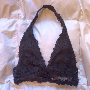 Grey lace bralette from F21